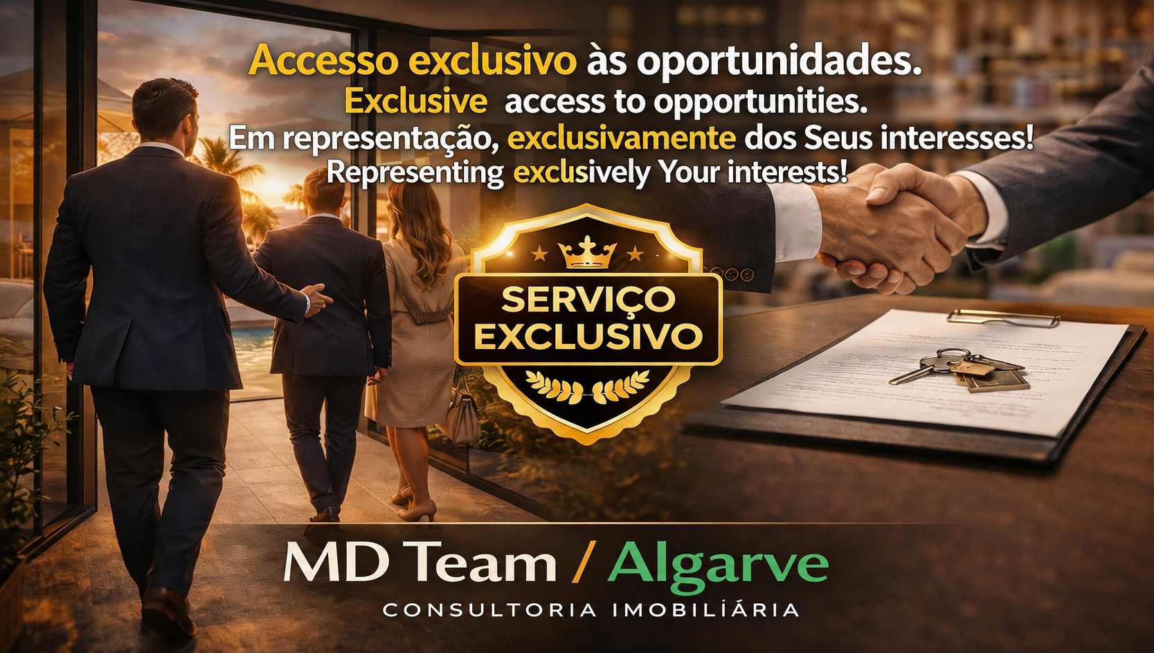 Serviço exclusivo para compradores